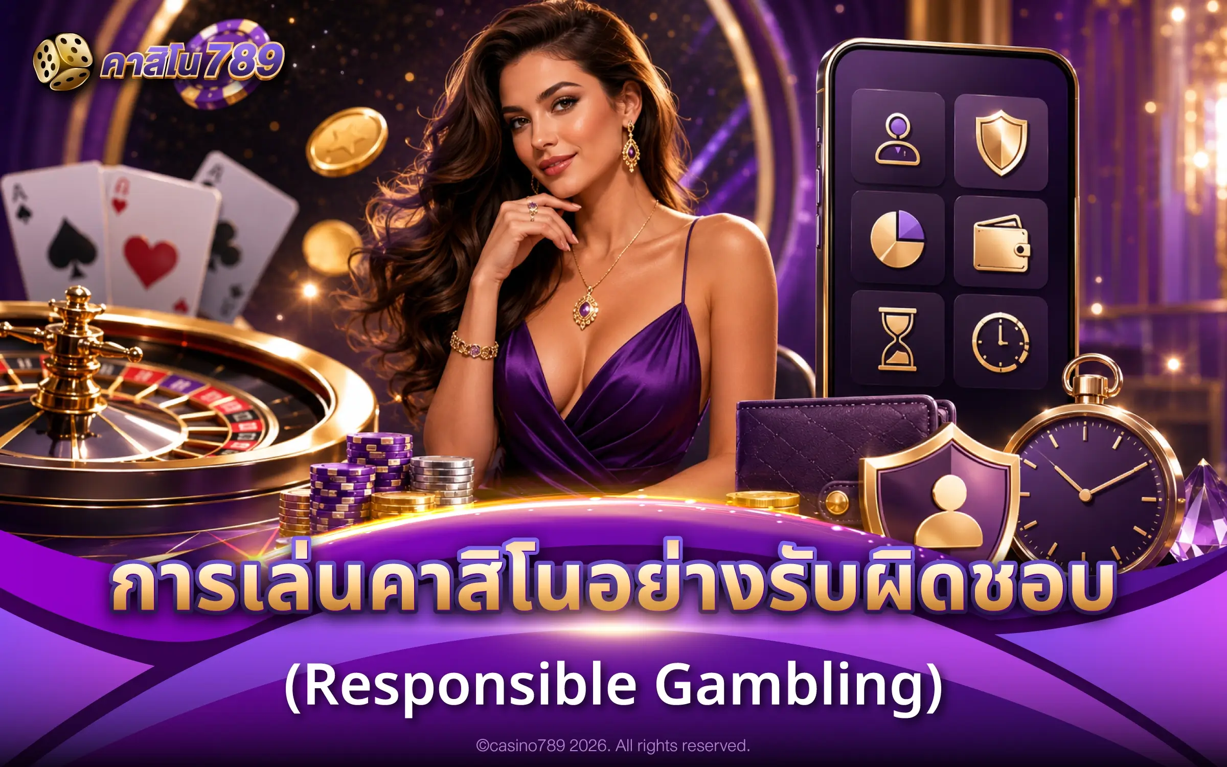 การเล่นคาสิโนอย่างรับผิดชอบ Responsible Gambling